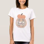 Thankful Pumpkin Tシャツ (正面)