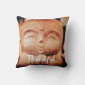Thankful Smiling Buddha クッション (裏面)