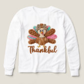 Thankful Turkey Design – Latch Hook Yarn Crochet S (デザイン正面)