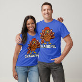 Thankful Turkey Football Tシャツ (ユニセックス)