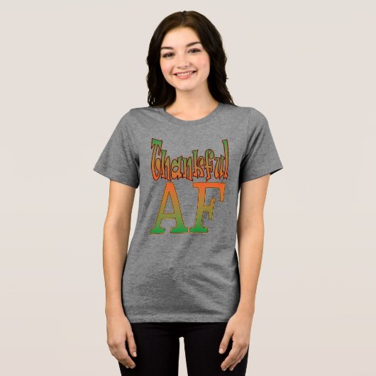 ThankfulPulse  トライブレンドＴシャツ (正面全面)