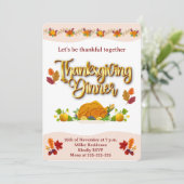 'Thankgiving' Flat Card (スタンド正面)