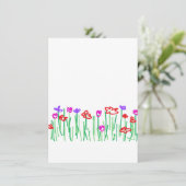 Thanking card flowers サンキューカード (スタンド正面)