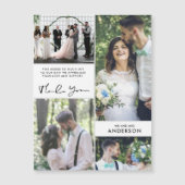 Thanks 結婚 You Photo Collage (正面)