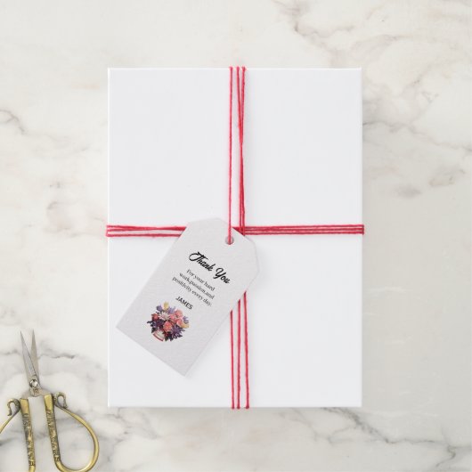 Thanks Appreciation Administrative Professionals  ギフトタグ (より糸付き)