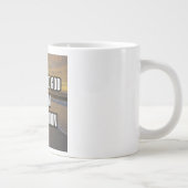Thanks Be To God That I Am A New Creation Mug ジャンボコーヒーマグカップ (右)