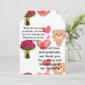 Thanks card サンキューカード (スタンド正面)