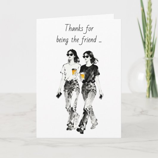 Thanks for Being my Friend that Understands ... カード (正面)