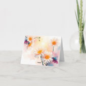 Thanks for coming and your name サンキューカード (裏面)