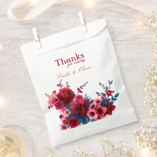 Thanks for coming and your name フェイバーバッグ (クリップ留めされた状態)