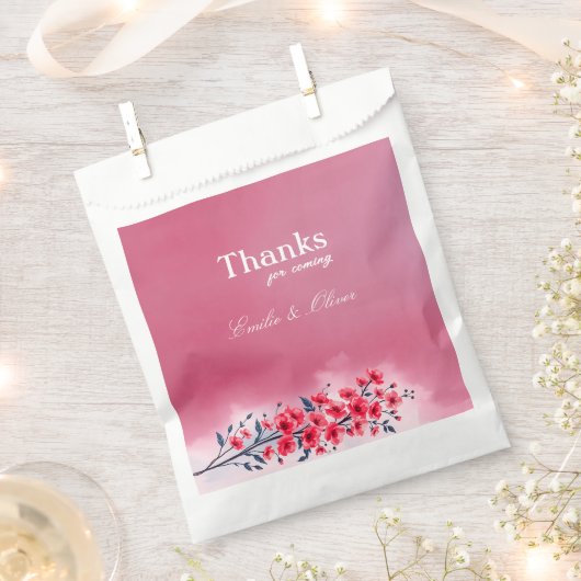 Thanks for coming and your name フェイバーバッグ (クリップ留めされた状態)