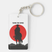 Thanks for coming - cowboys キーホルダー (裏面)