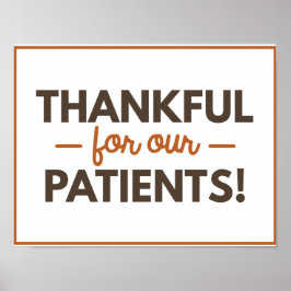 Thanks for Our Patientsポスター ポスター