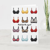 Thanks For The Support Bra Card カード (正面)