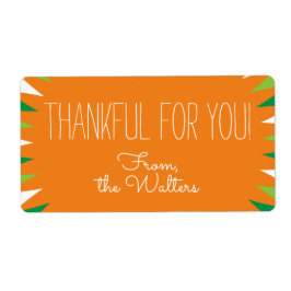 Thanks for You カスタム ラベル