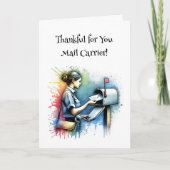 Thanks for You Mail Carrier カード (正面)
