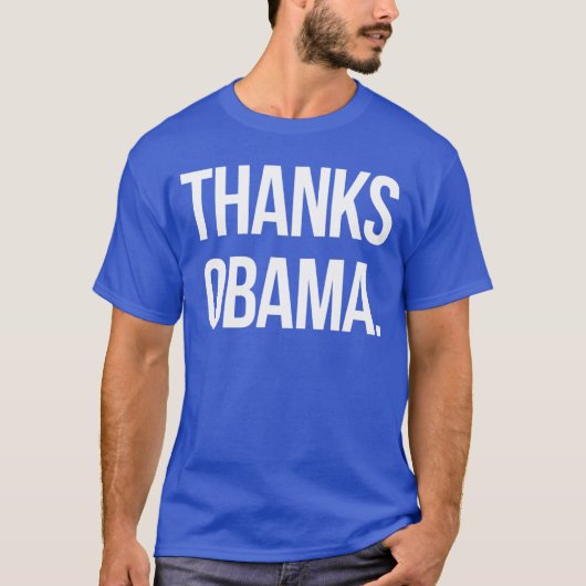 Thanks Obama 2 Tシャツ (正面)