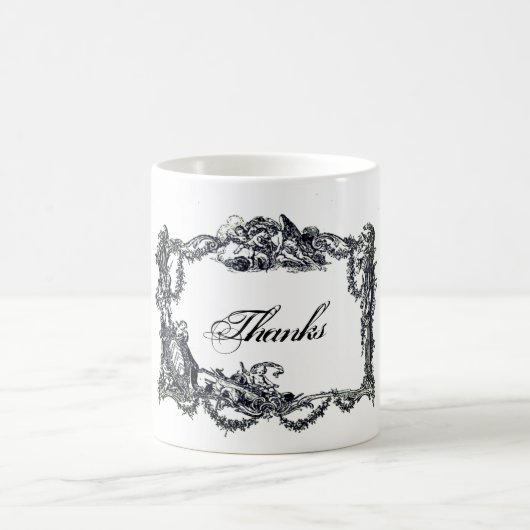 Thanks – Thanks – Versailles コーヒーマグカップ (中央)