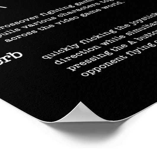 Thanks Videogames Smash Definition Video Game  ポスター (角)