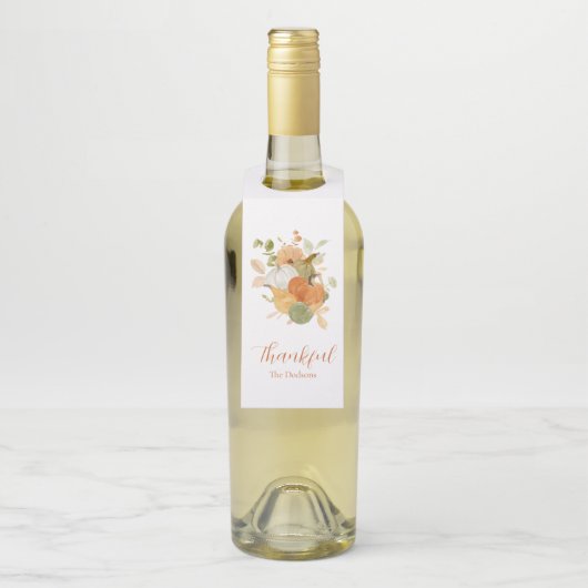 Thanksgiving ボトルネックタグ (ボトル)