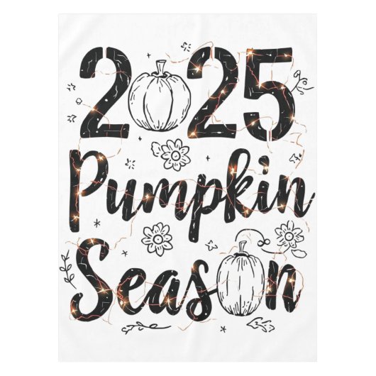 Thanksgiving 2025 – Pumpkin Season テーブルクロス (正面)