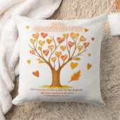 Thanksgiving 20" x 20" Throw Pillow クッション (ブランケット)