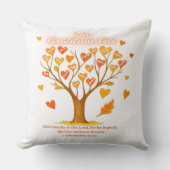 Thanksgiving 20" x 20" Throw Pillow クッション (正面)