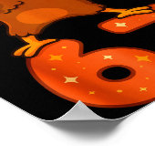 Thanksgiving 67 Meme Six Seven Funny Turkey  ポスター (角)