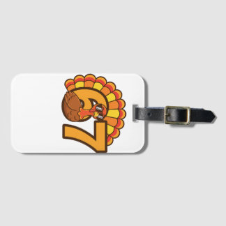 Thanksgiving 67 Retro Vibes ラゲッジタグ