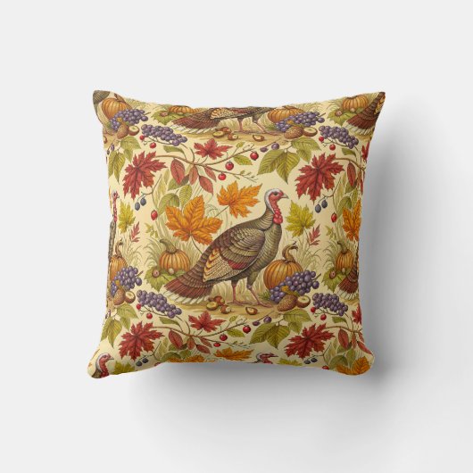 Thanksgiving Abundance クッション (裏面)