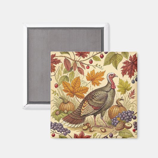 Thanksgiving Abundance マグネット (正面/裏面)