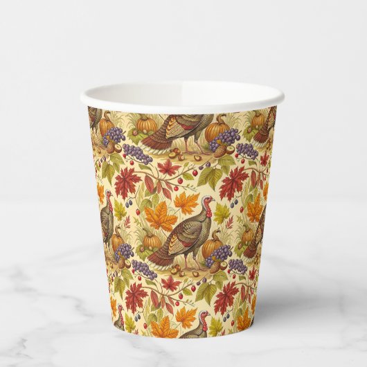 Thanksgiving Abundance 紙コップ (左)