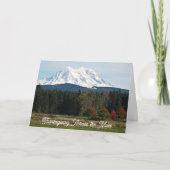 Thanksgiving Across the Miles Mountain Landscape シーズンカード (正面)