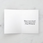 Thanksgiving Across the Miles Mountain Road シーズンカード (内部)