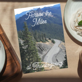 Thanksgiving Across the Miles Mountain Road シーズンカード