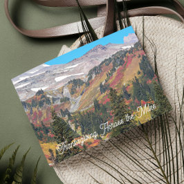 Thanksgiving Across the Miles Scenic Landscape シーズンカード