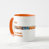 Thanksgiving and Maybe Five People マグカップ (正面左)