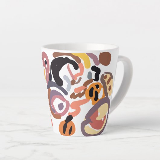 Thanksgiving autumn カフェラテマグ (右アングル)