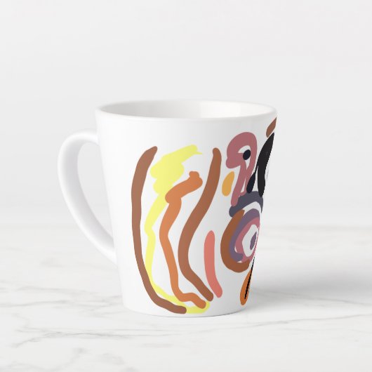 Thanksgiving autumn カフェラテマグ (左アングル)