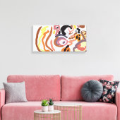 Thanksgiving autumn キャンバスプリント (インサイチュ (リビング))