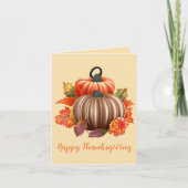 Thanksgiving Autumnal Plenty カード (正面)