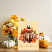 Thanksgiving Autumnal Plenty カード