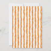 Thanksgiving Baby Shower Girl | Cozy Clothesline 招待状 (裏面)