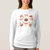 Thanksgiving Bows Shirt Tシャツ (正面)