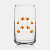 Thanksgiving Can Glass Thanksgiving Home Decor ガラス缶 (左)