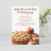 Thanksgiving Canada | Apple Pie Gathering  招待状 (スタンド正面)
