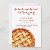 Thanksgiving Canada | Apple Pie Gathering  招待状 (正面)