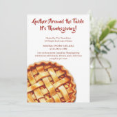 Thanksgiving Canada | Apple Pie Gathering  招待状 (スタンド正面)