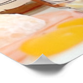 Thanksgiving Canada Poster | Cozy Pancake Kitchen  ポスター (角)