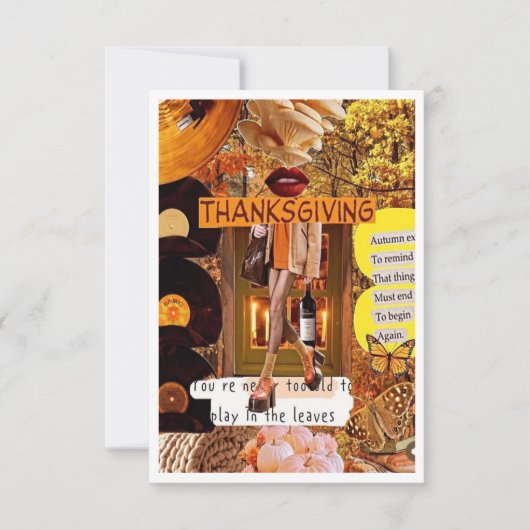 Thanksgiving Card サンキューカード (正面)
